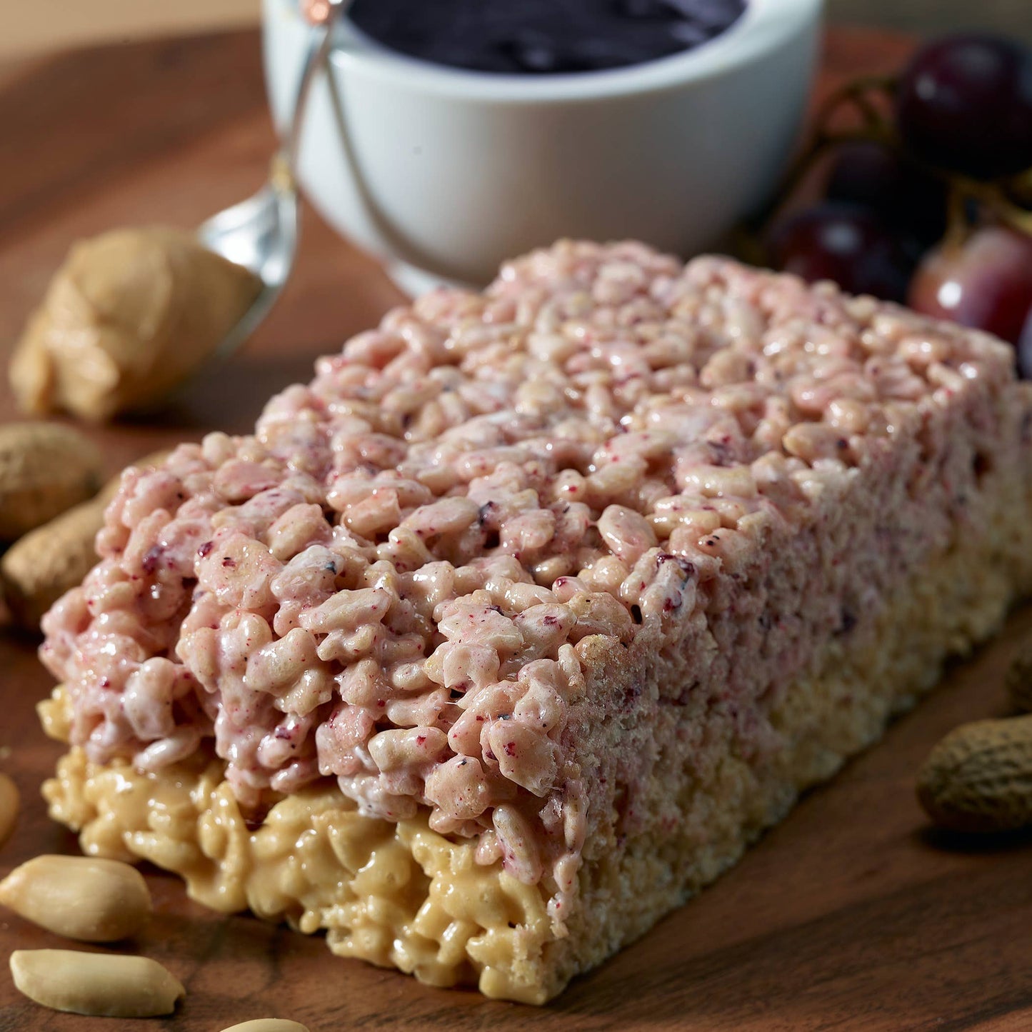 PB & Jam Crispie Treat