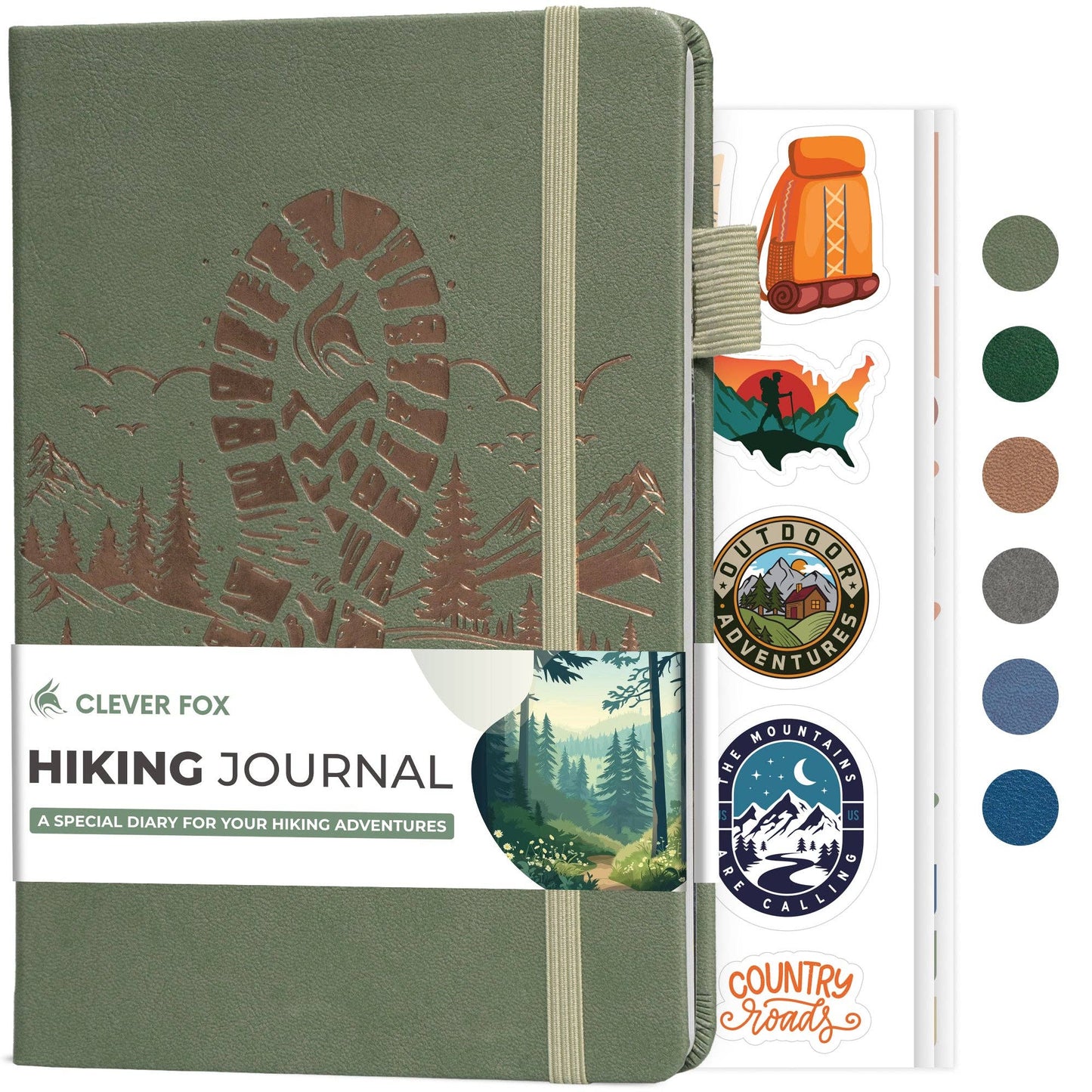 Clever Fox Planners - Hiking Journal