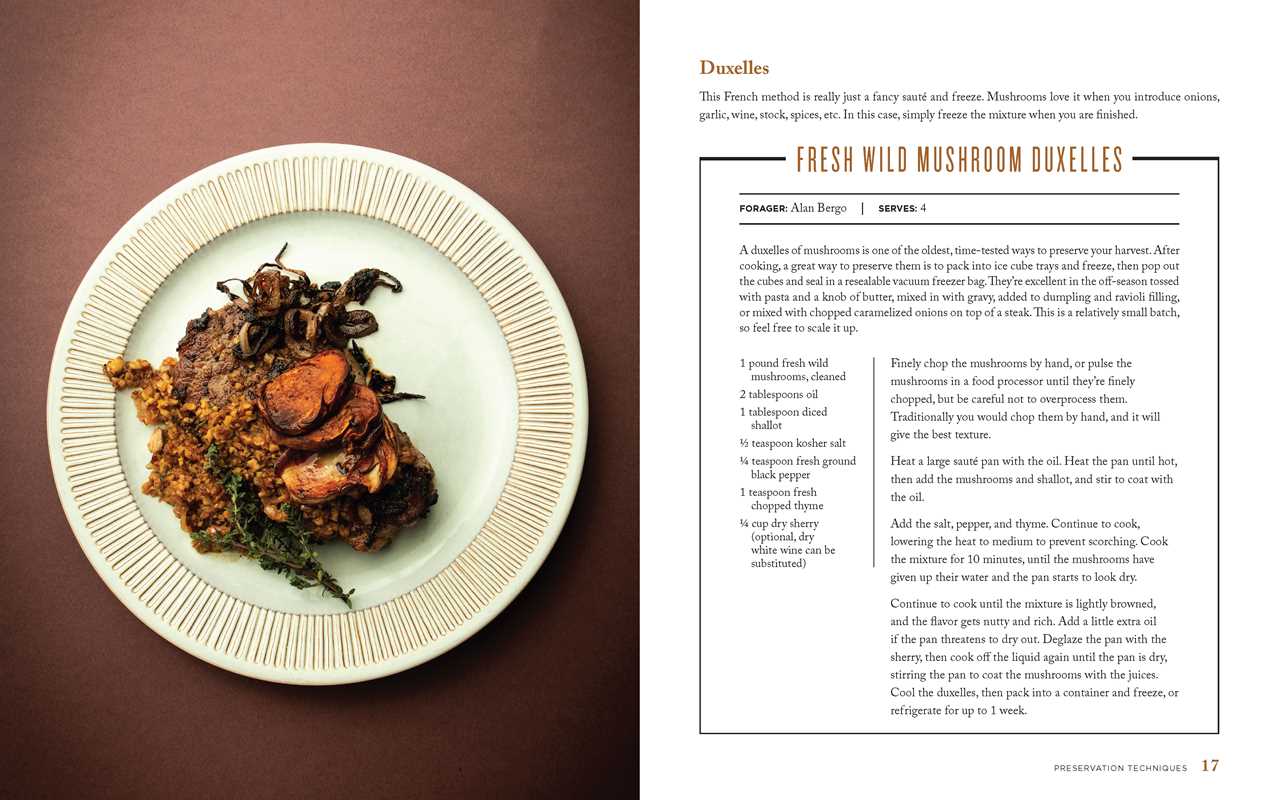 Wild MushroomsCookbook