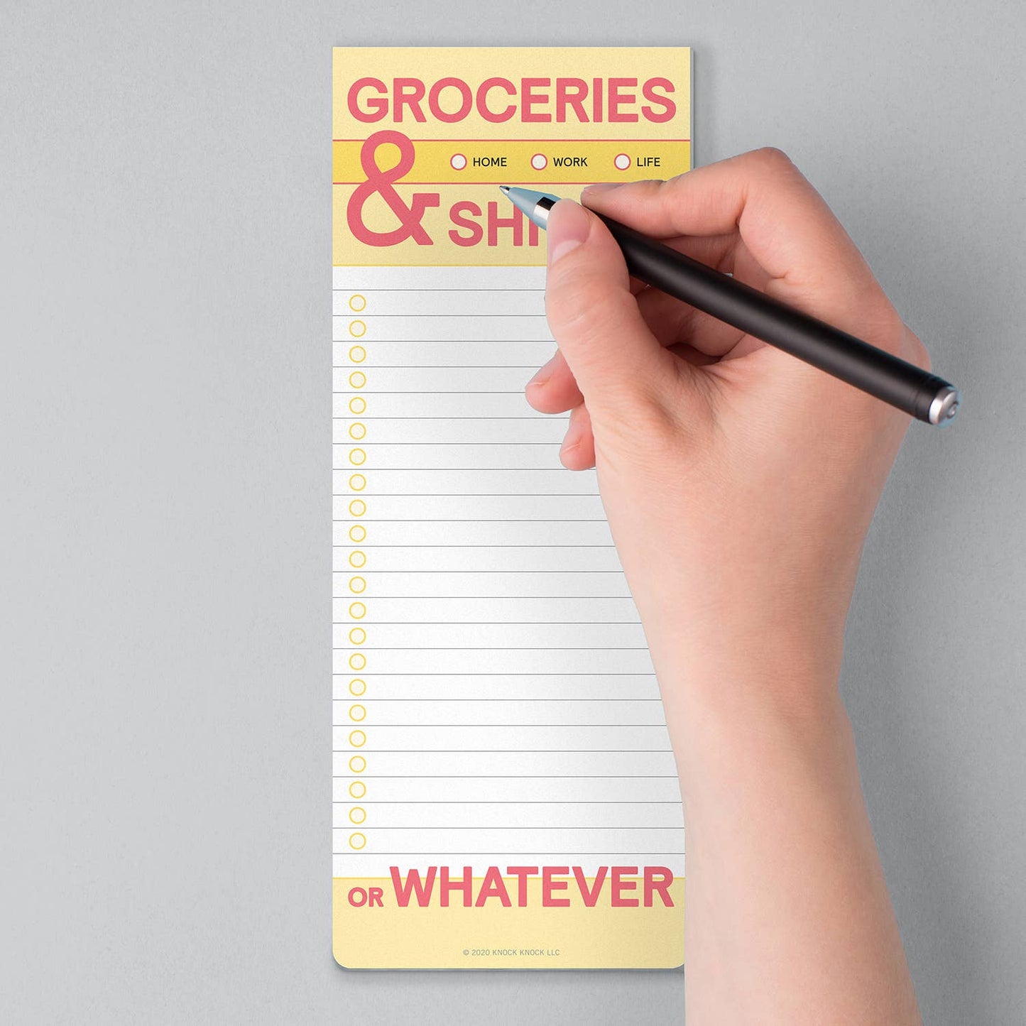 Groceries and Shit Note Pad