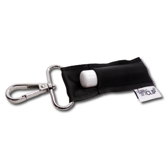 Solid Black LippyClip® no packaging