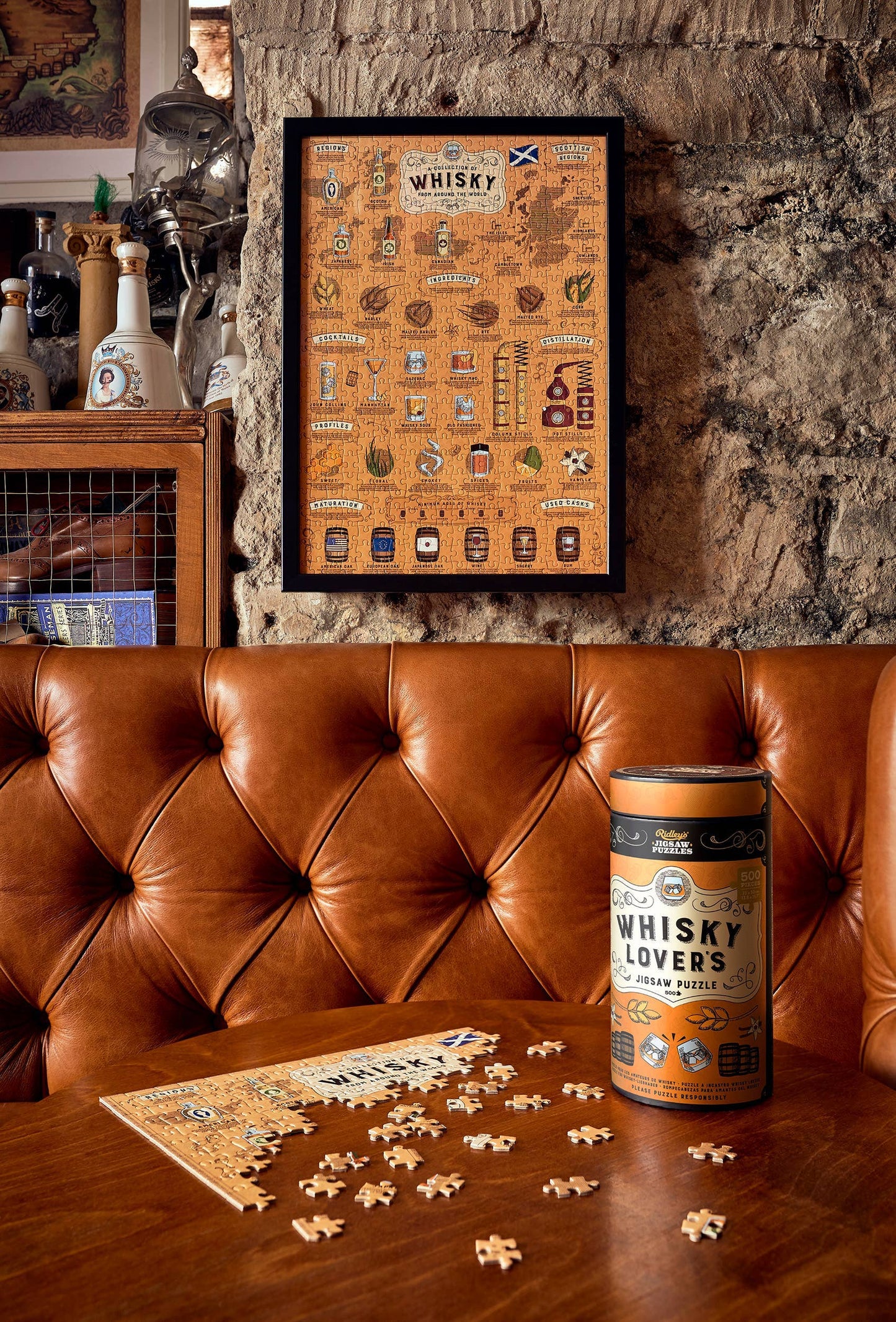 Whisky Lover's 500 Piece Puzzle