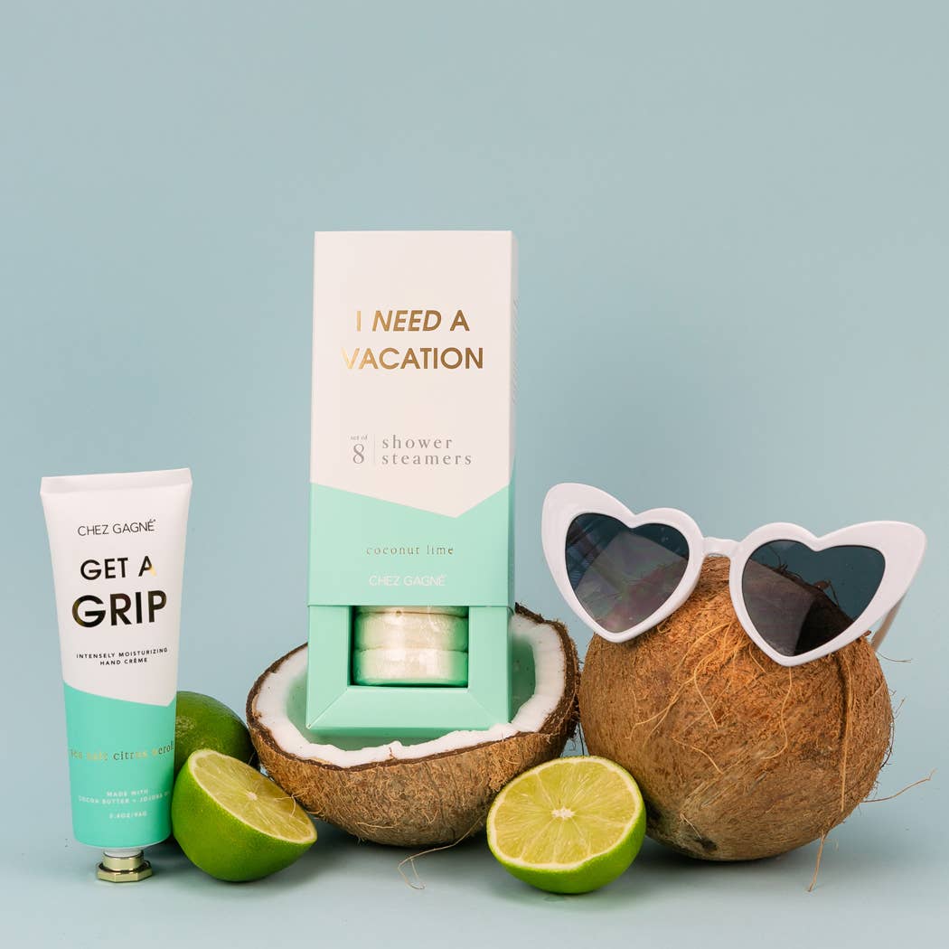 I Need A Vacation Aromatherapy Shower Steamers Coconut Lime