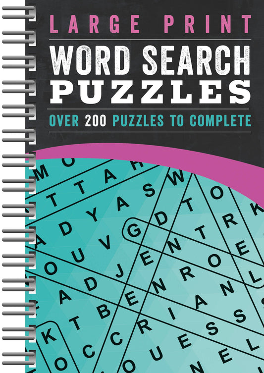 Large Print Word Search Adult Puzzle Book