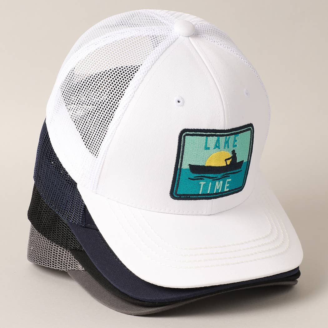 LAKETIME Baseball Cap with Mesh Back