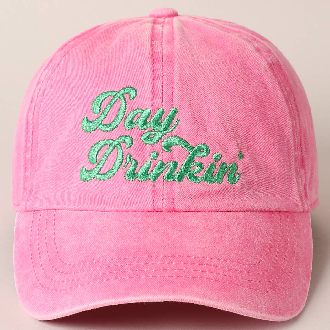 Day Drinkin' Embroidered Cap