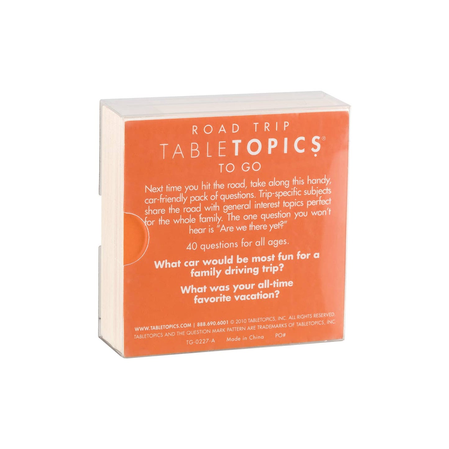 TableTopics - ROAD TRIP