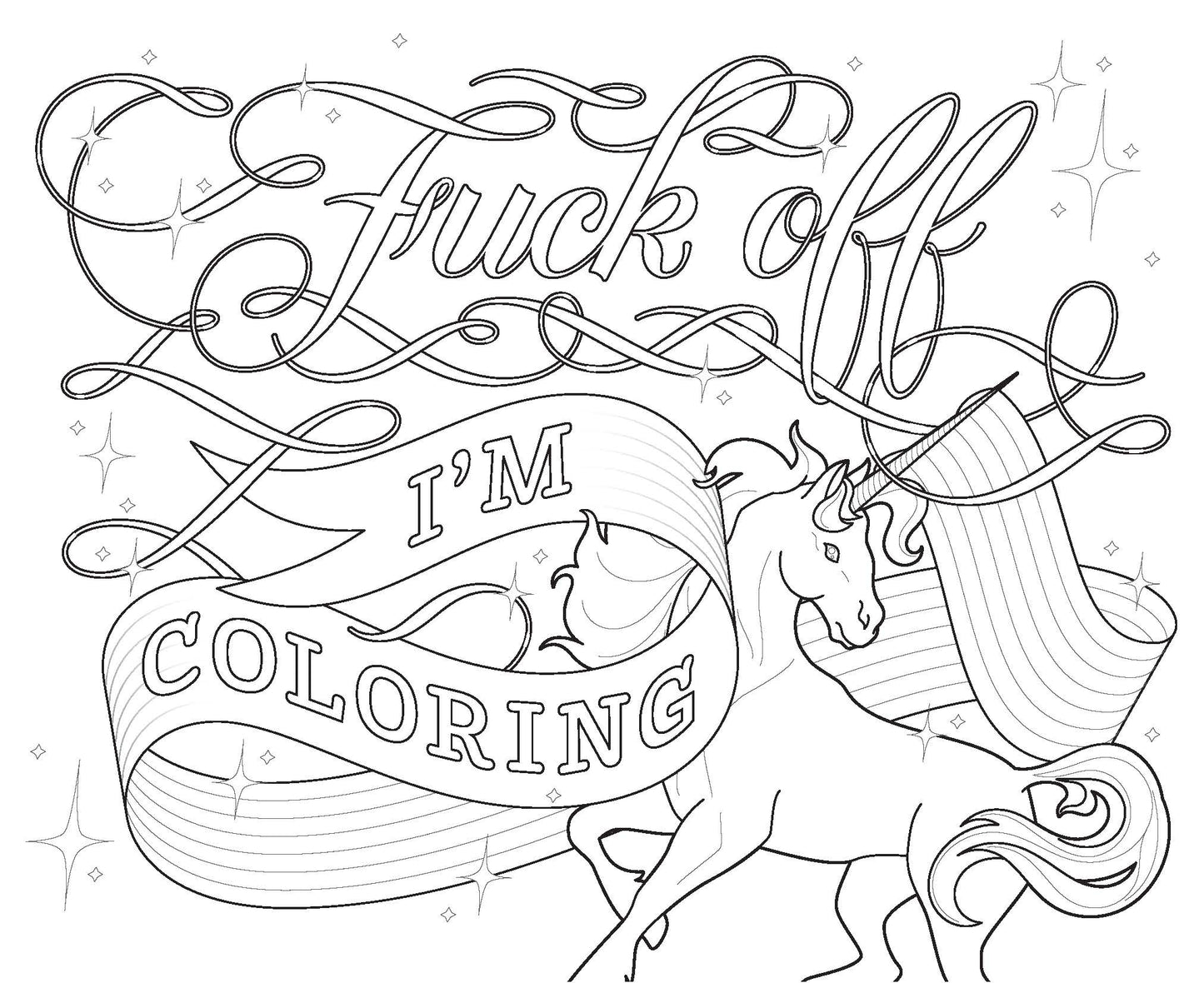 F@cking Awesome Coloring Book