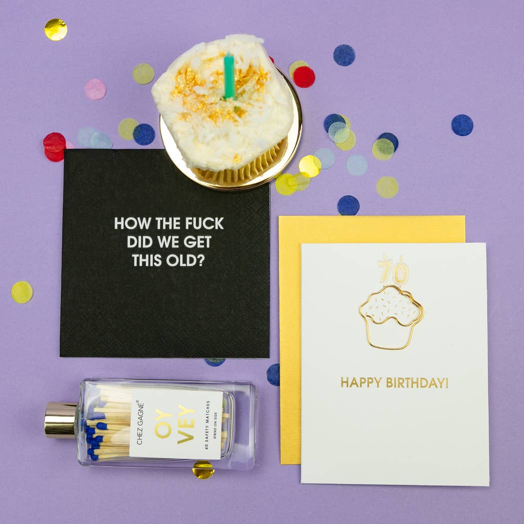 Oy Vey - Glass Bottle Safety Matches