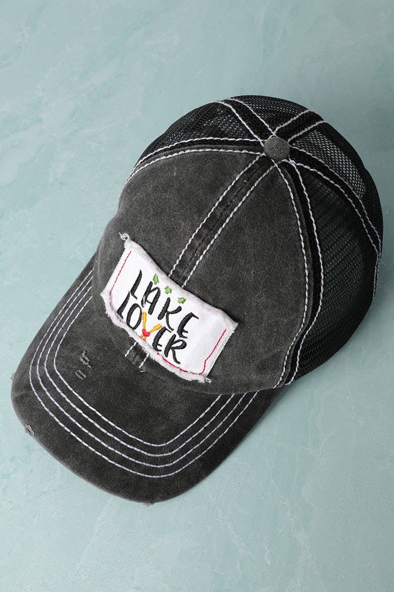 LAKE LOVER Mesh Back Cap