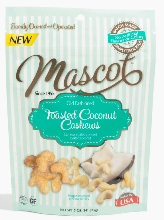 Old Fashioned Toasted Coconut Cashews