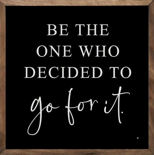 Go For It Black