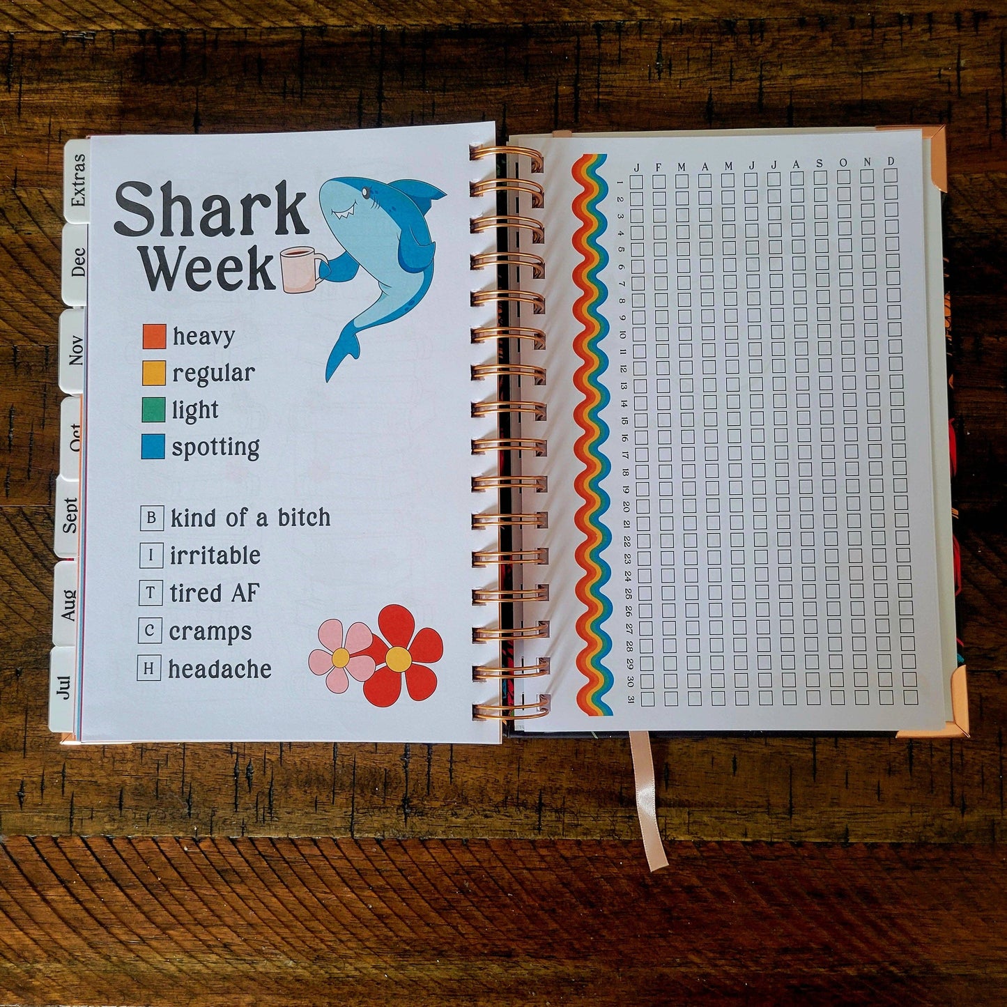 Seize The F@cking Day Undated Sweary Planner |