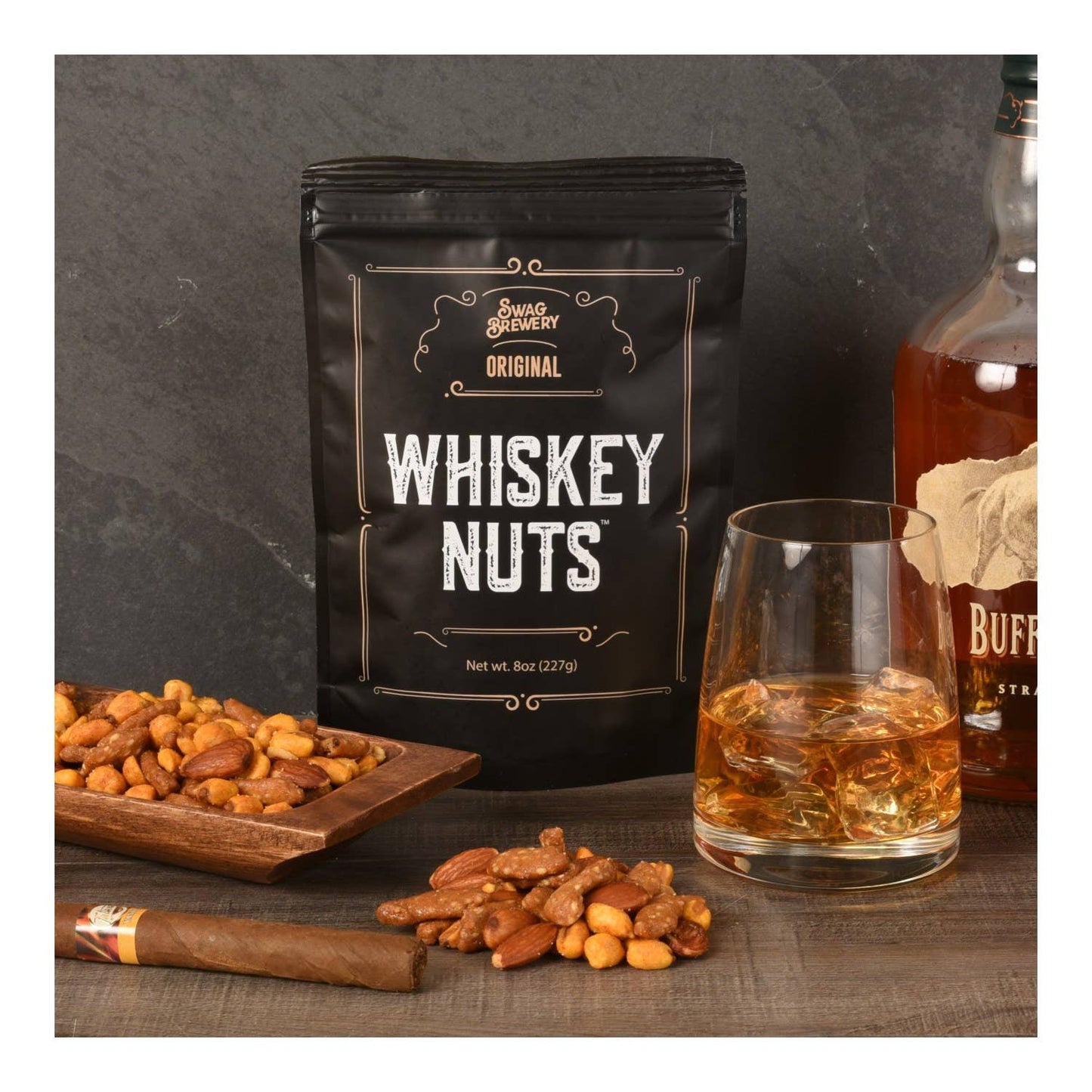 Whiskey Nuts Mix of Nuts Gift Set