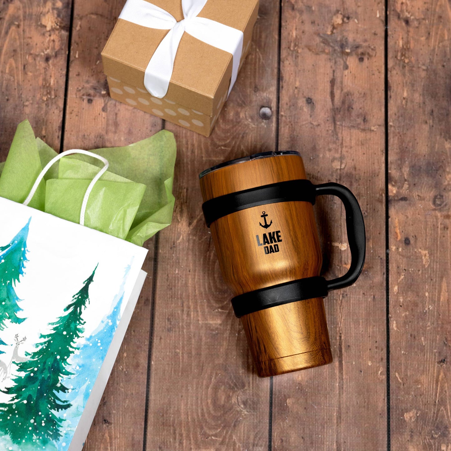 Lake Dad - 30 oz Stainless Steel Travel Tumbler