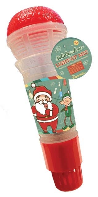 Holiday Cheer Light-Up Mic