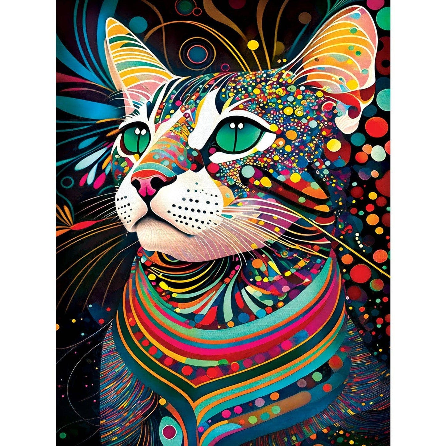 Black Cats - 300 Piece EZ Grip Jigsaw Puzzle