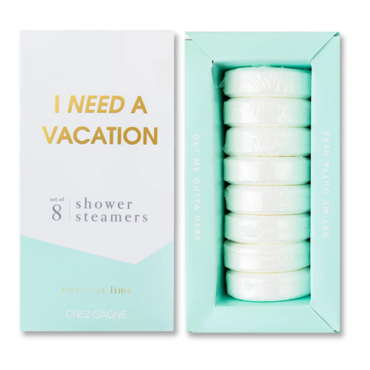 I Need A Vacation Aromatherapy Shower Steamers Coconut Lime