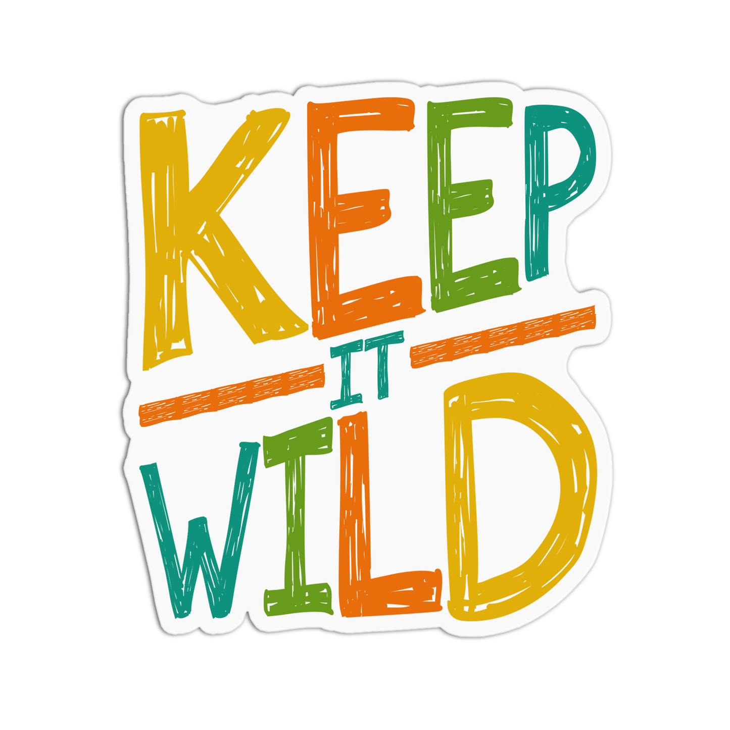 Keep It Wild Stickers