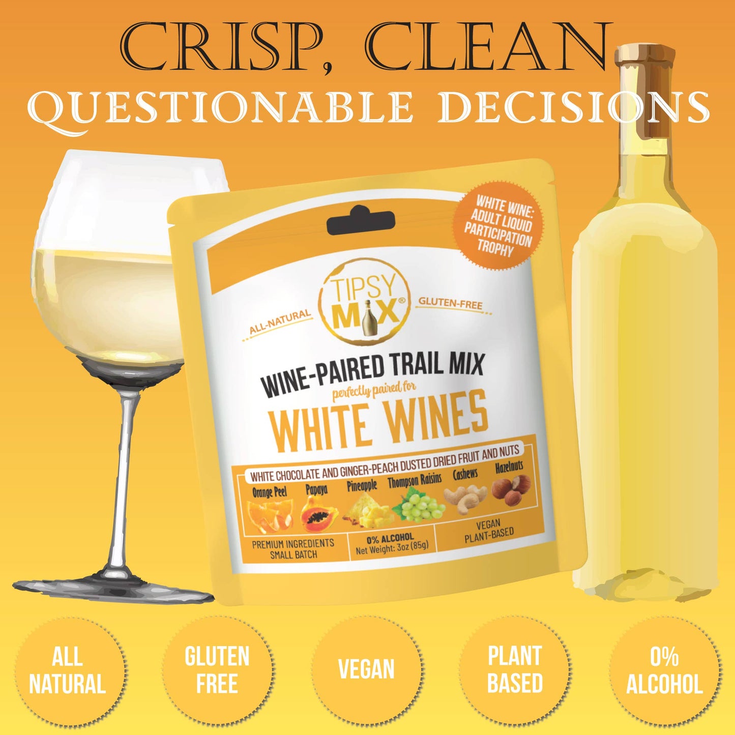 Wine-Paired Trail Mix - White Wines