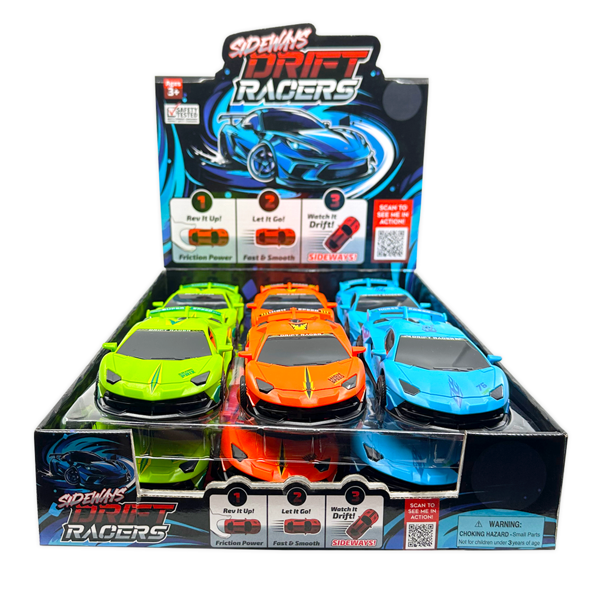 Sideways Drift Racer Friction Car