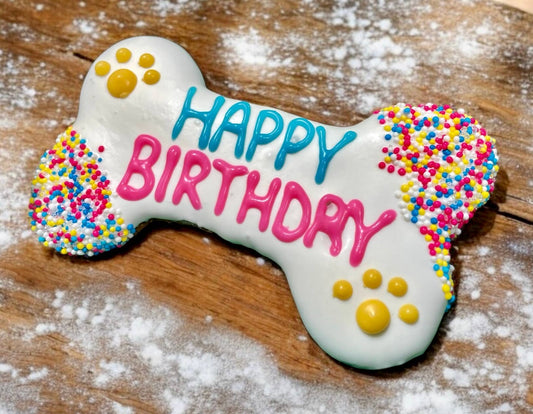 Happy Birthday Bone Dog Treats
