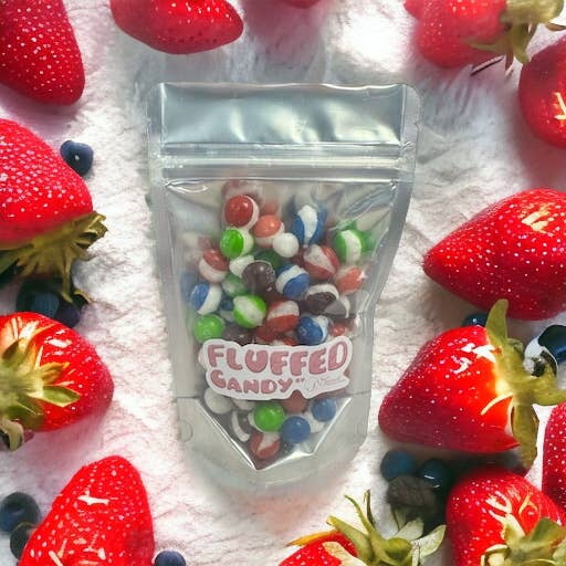 Freeze-dried Berry Rainbow Candies