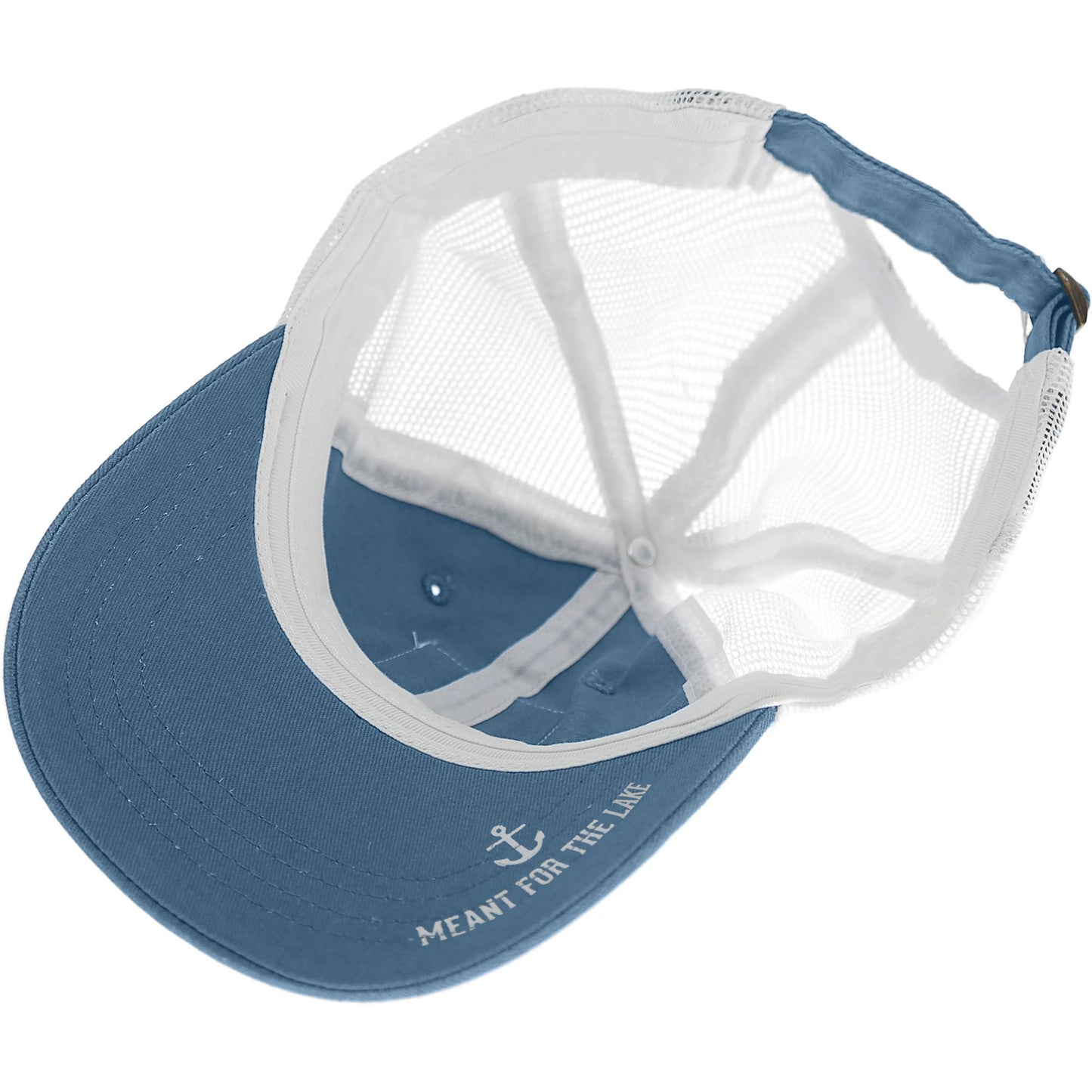 Pavilion - Lake Icon - Cadet Blue Adjustable Mesh Hat