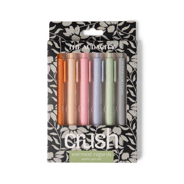 DM Merchandising - Crush Warmest Regards Quote Pen Set