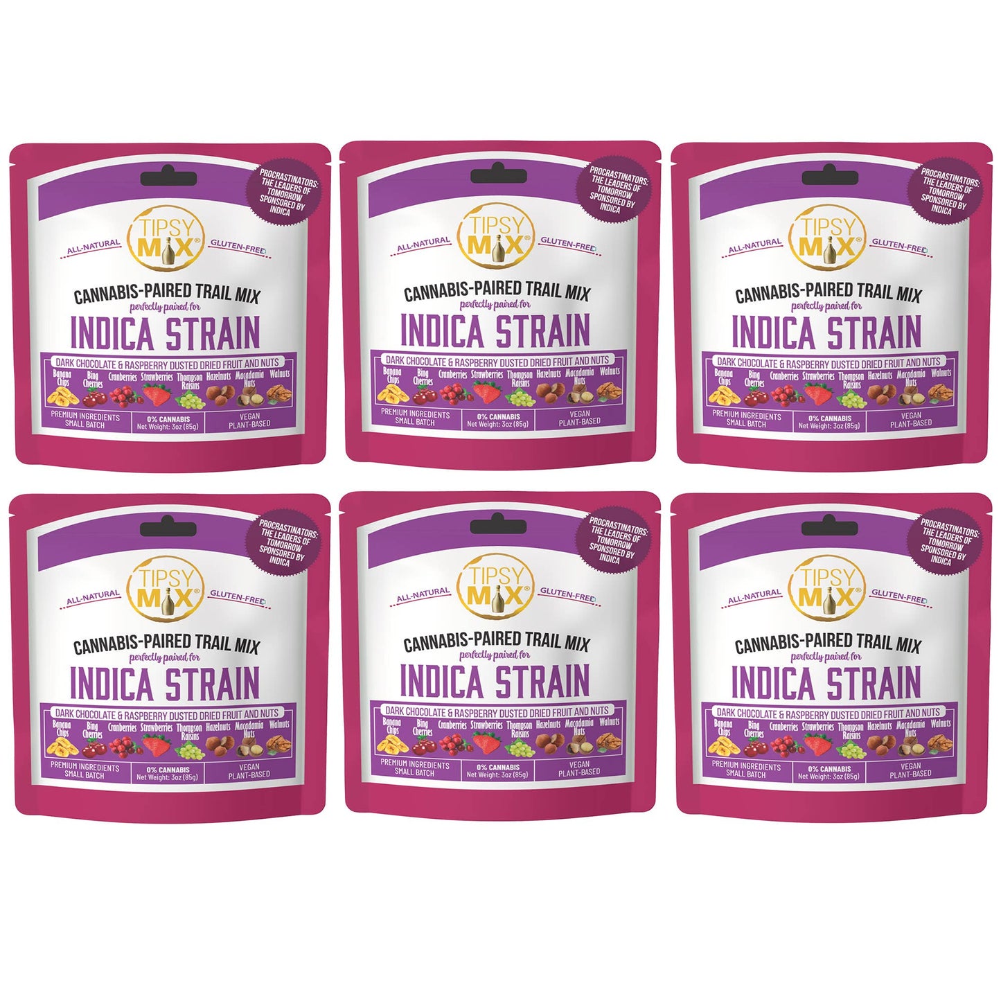 Cannabis-Paired Trail Mix - Indica Strain