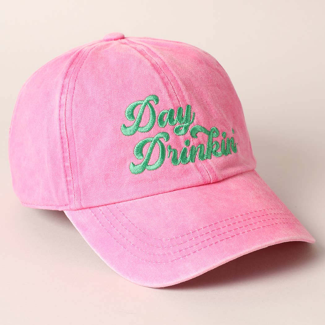 Day Drinkin' Embroidered Cap