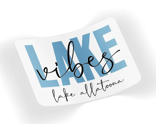 Lake Vibes Sticker