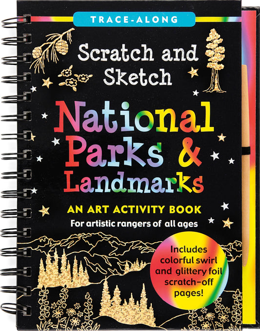 National Parks & Landmarks Scratch and Sketch