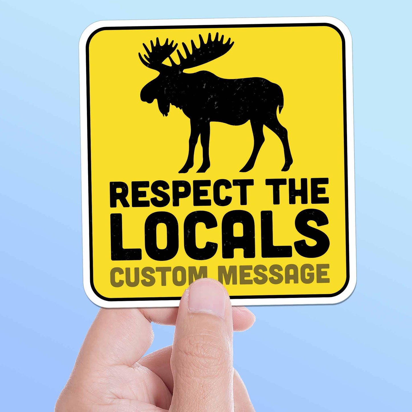 DCL Respect the Locals Sticker