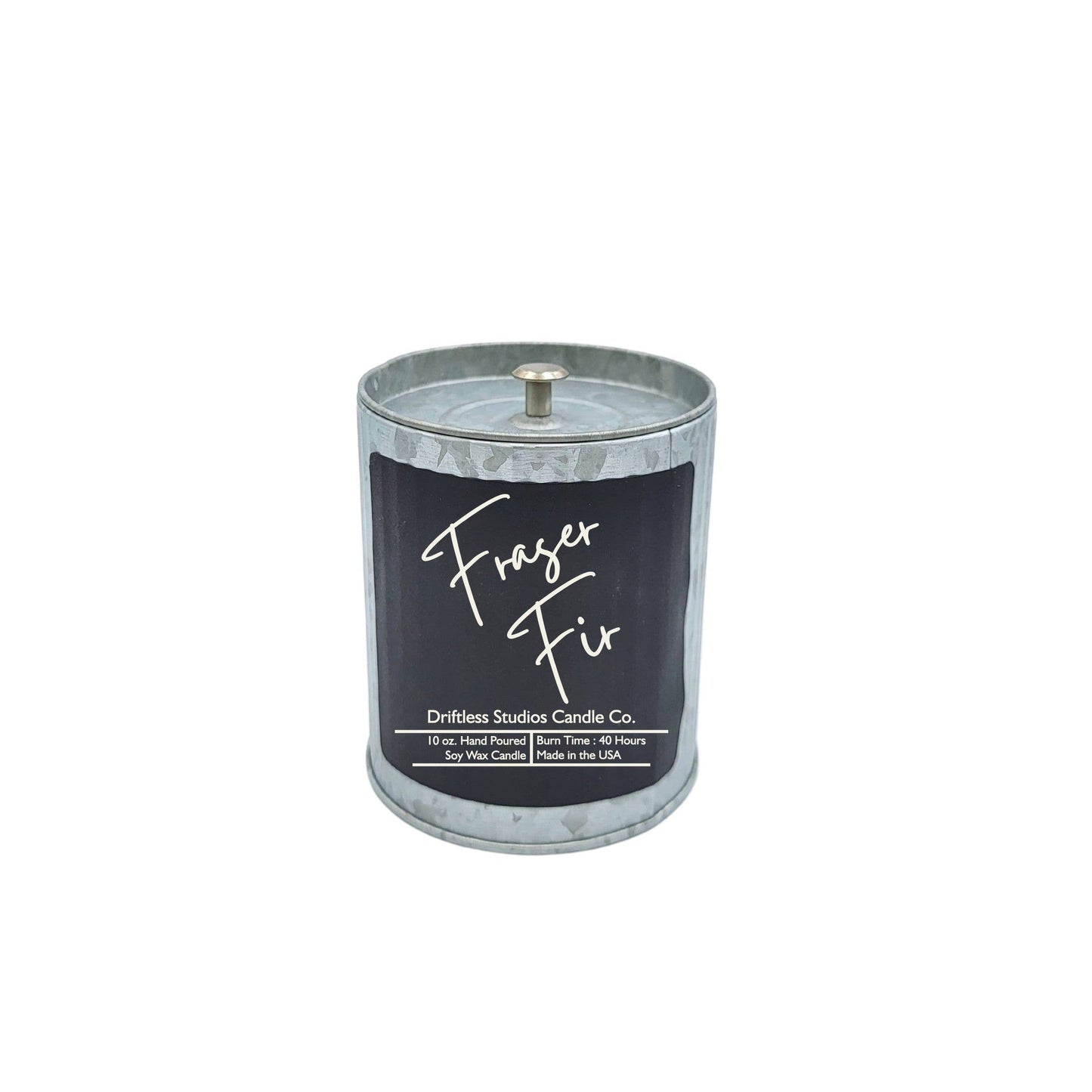 Fraser Fir Christmas Candle Rustic Farmhouse Holiday Candle