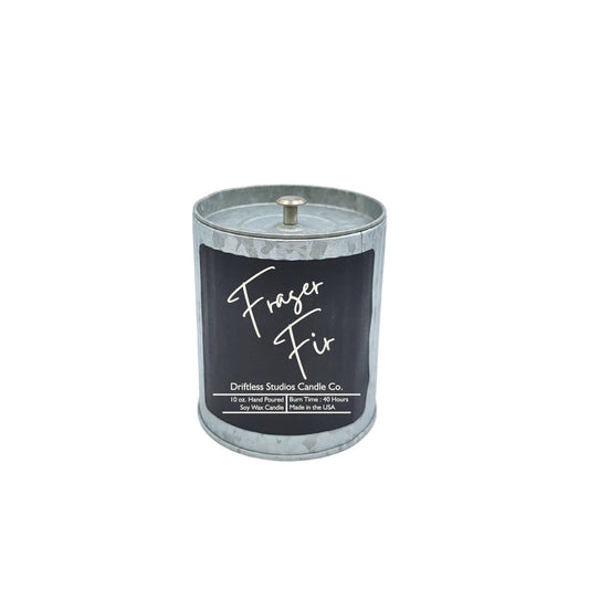 Fraser Fir Christmas Candle Rustic Farmhouse Holiday Candle