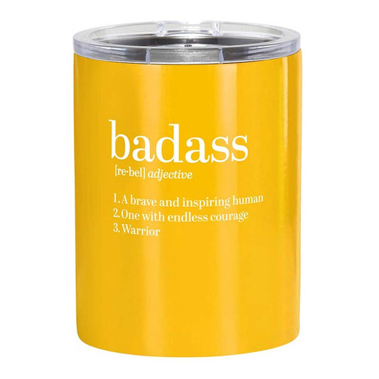 Angle - Stainless Steel Tumbler - Bad Ass