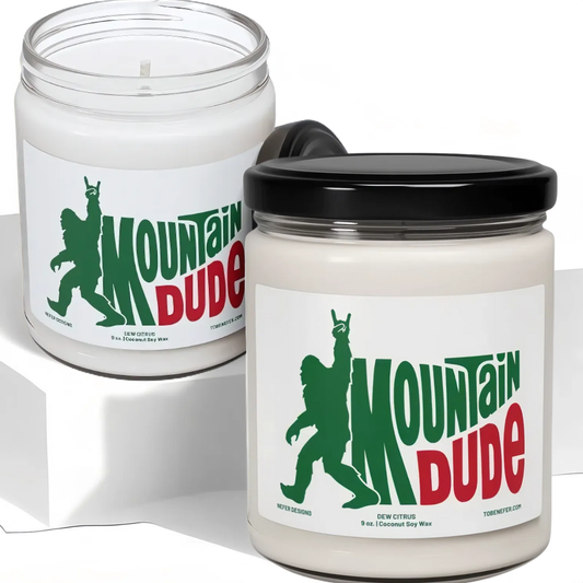 The Mountain Dude Soda Pop Soy Candle
