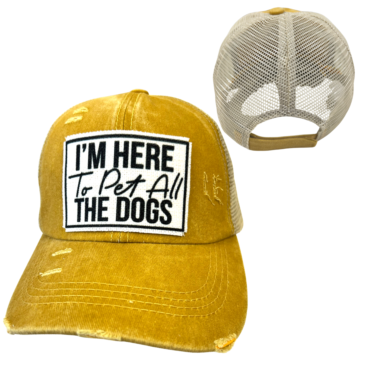 I'M HERE TO PET ALL THE DOGS