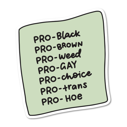 Pro - Black, Brown, Weed,