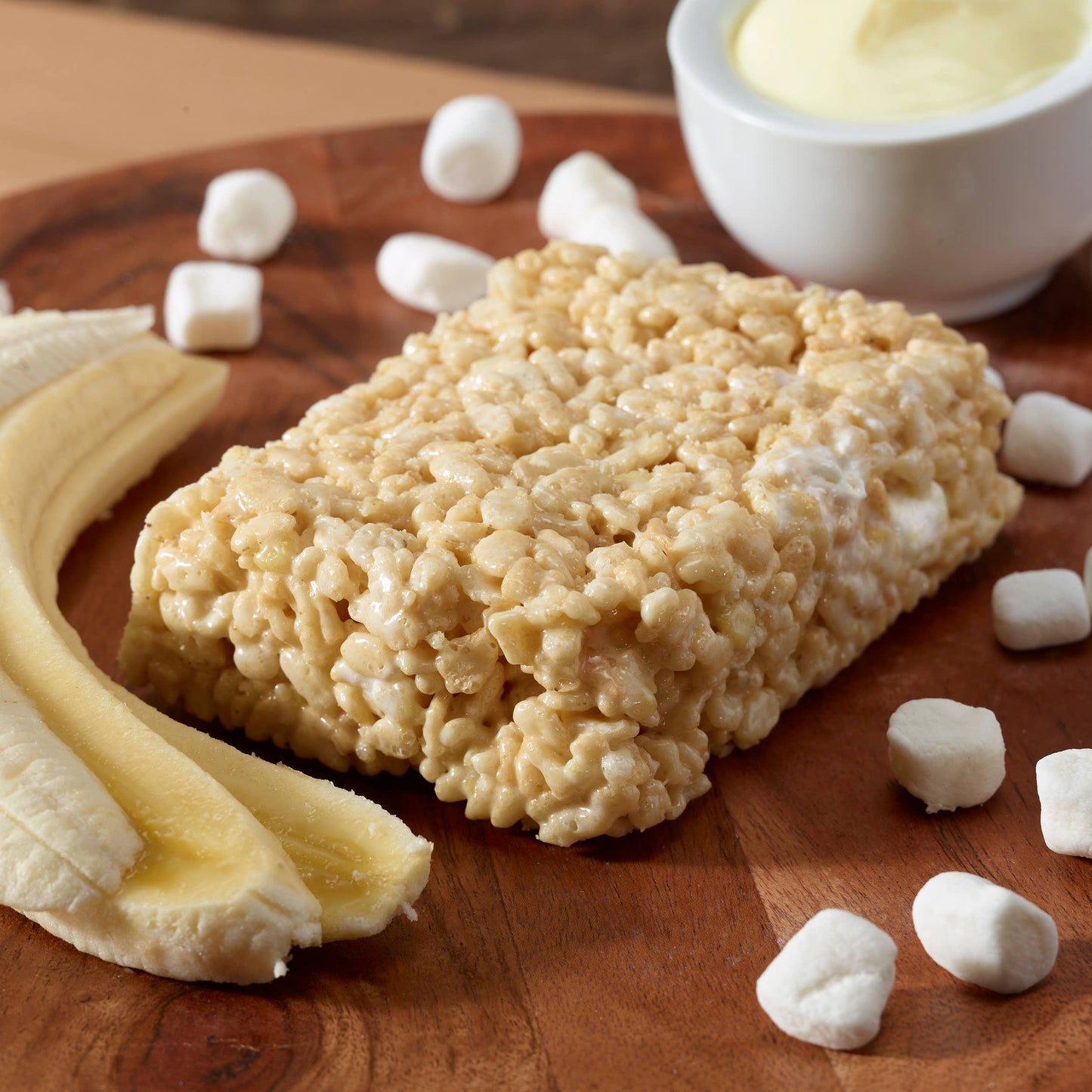 Banana Pudding Crispie Treat