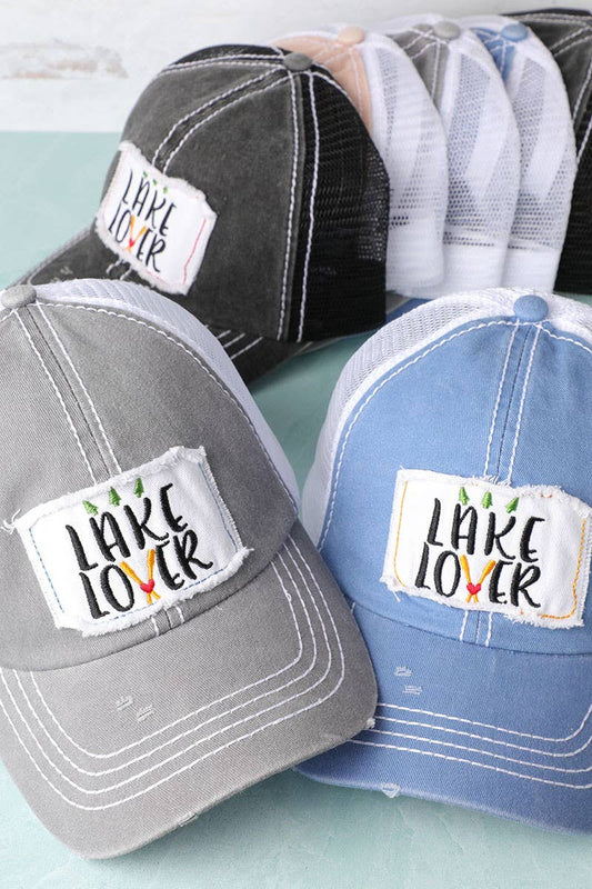 LAKE LOVER Mesh Back Cap