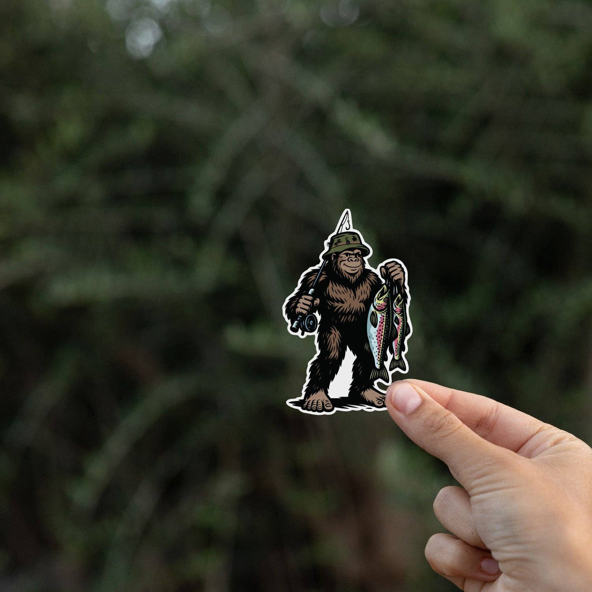Bigfoot Fishing