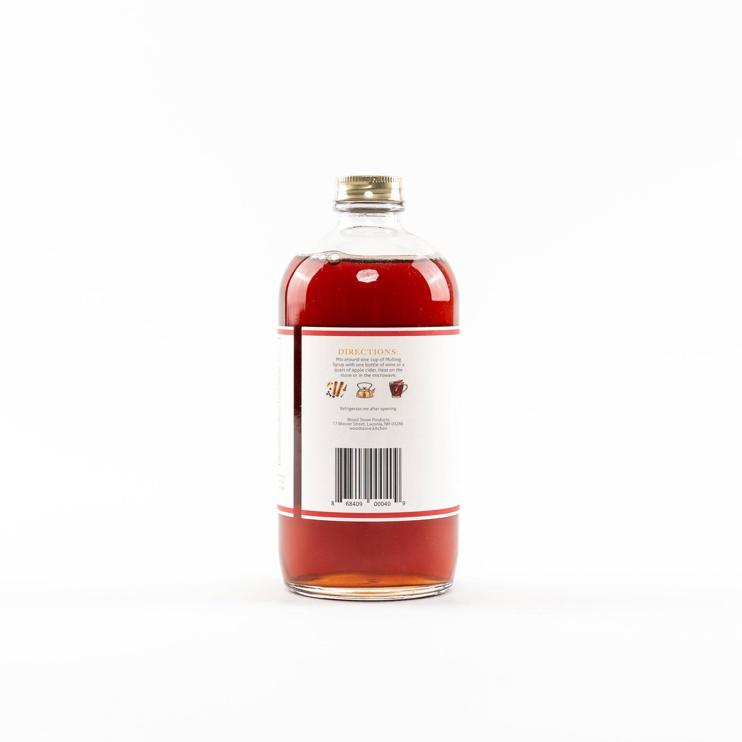 Mulling Syrup, 16 fl oz - for Mulled Wine,