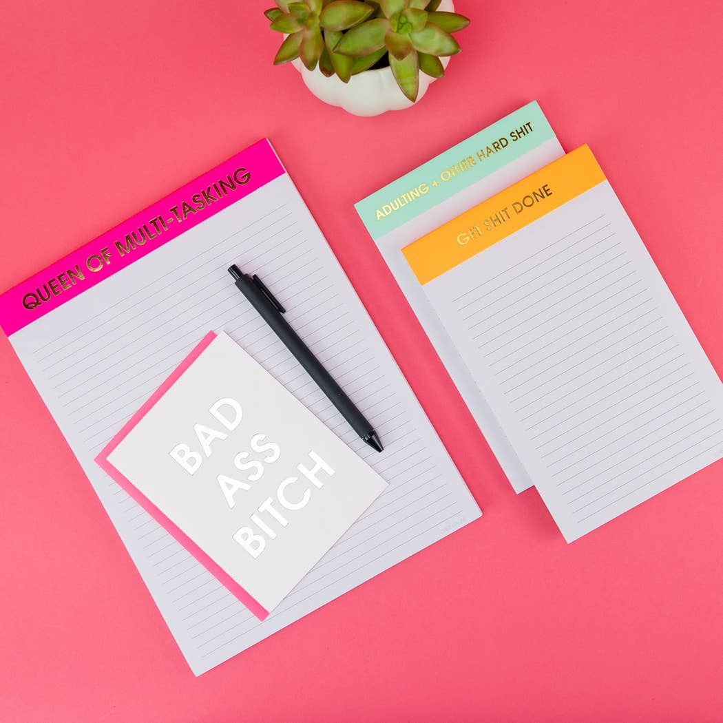 Queen of Multi-Tasking - Bright Pink -10x8