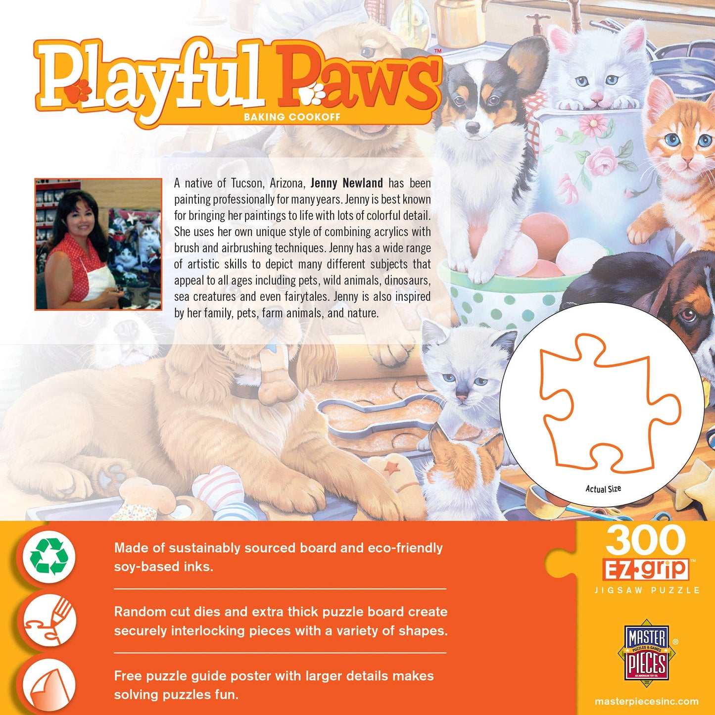 Playful Paws - Baking Cookoff 300 Piece EZ Grip Puzzle