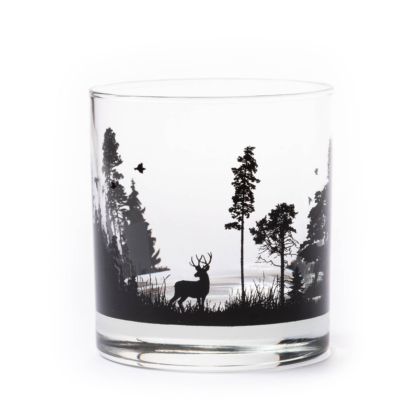 Forest Animals Whiskey Glasses