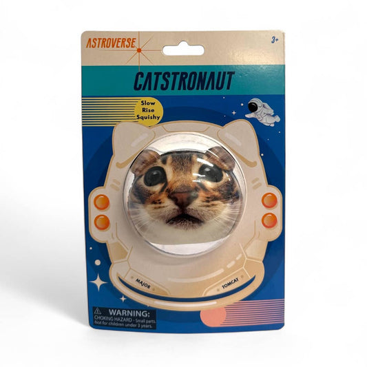 Catstronaut Slow-Rise Squishy Ball