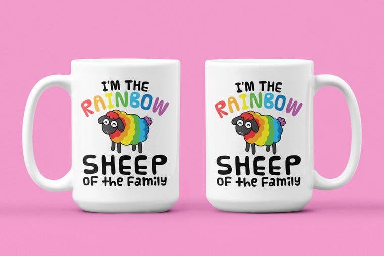 I'm the Rainbow Sheep of the Family