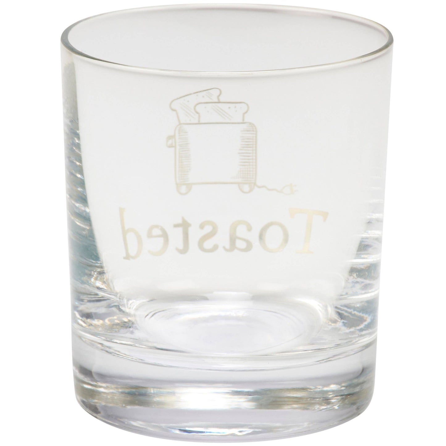 Toasted Rocks Glass
